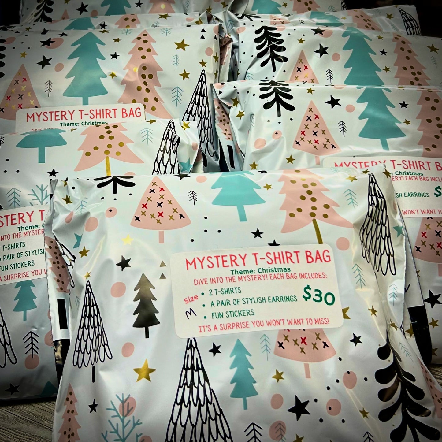 Mystery T-Shirts Bag - Christmas Theme