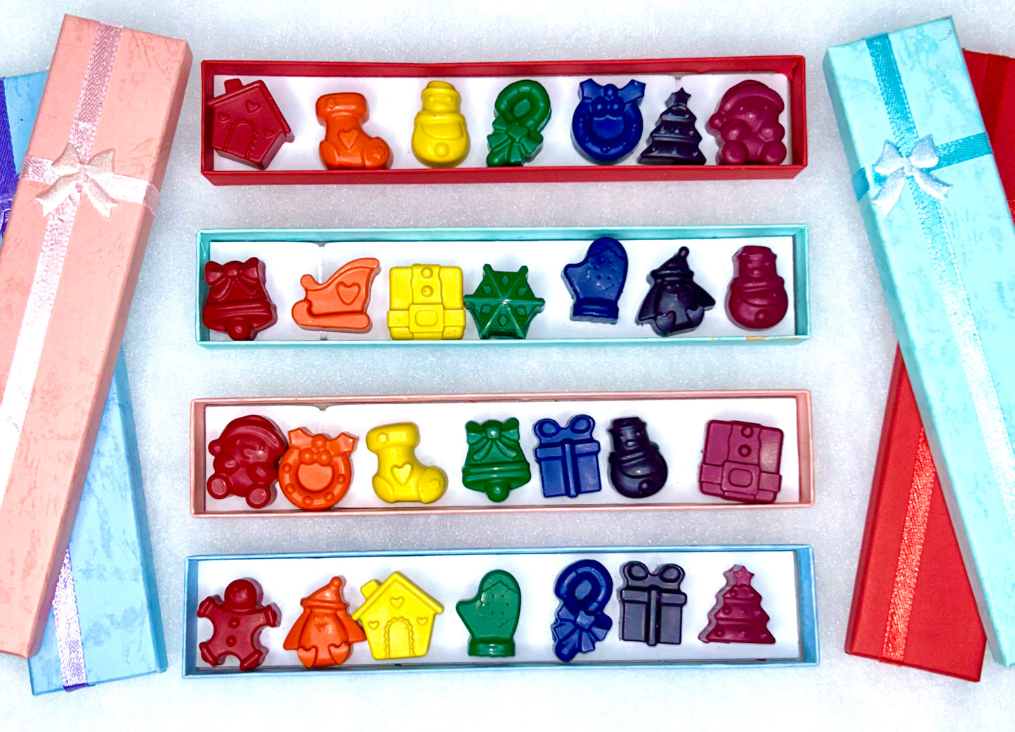Christmas Themed Crayon Box