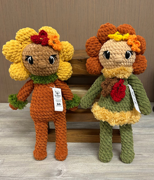 Forest Friend Flower Doll
