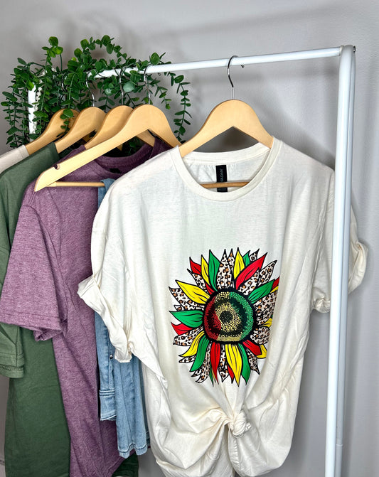 Juneteenth Sunflower T-Shirt